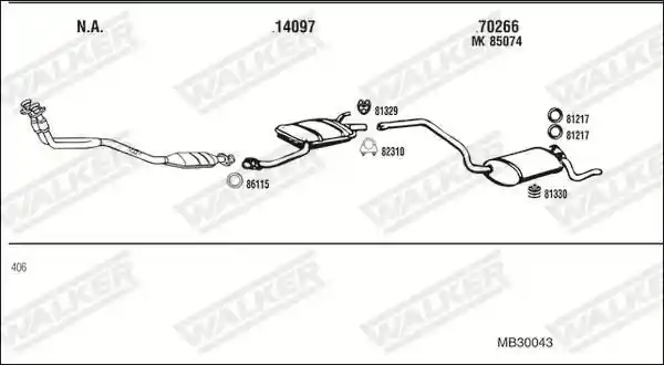 WALKER MB30043