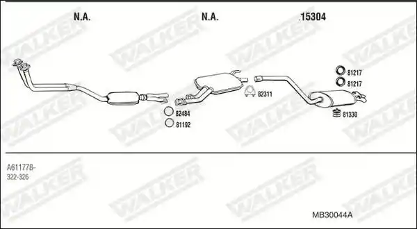 WALKER MB30044A