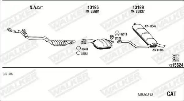 WALKER MB30313