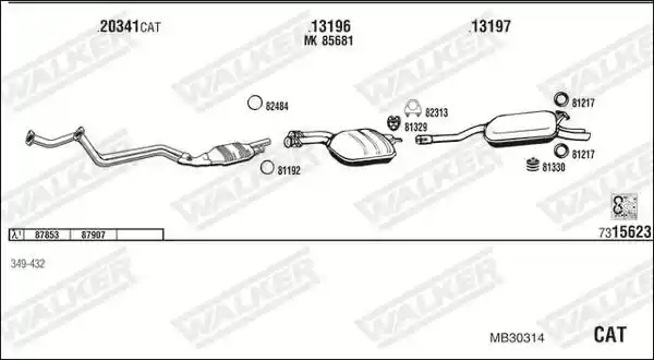 WALKER MB30314