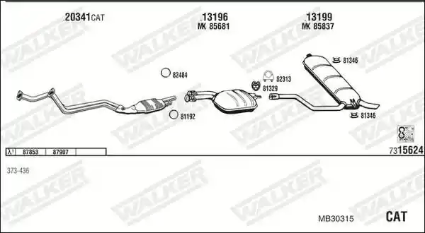 WALKER MB30315