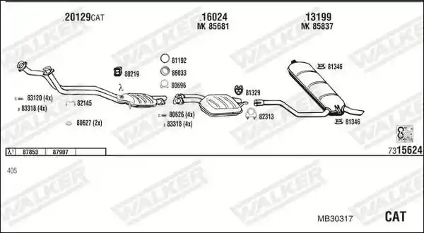 WALKER MB30317