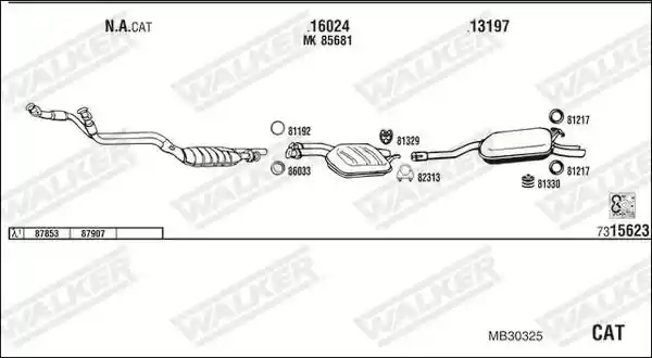 WALKER MB30325