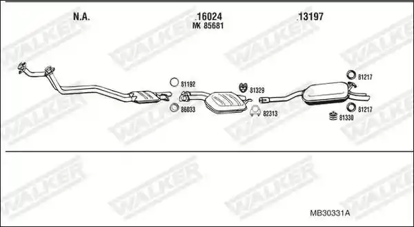 WALKER MB30331A