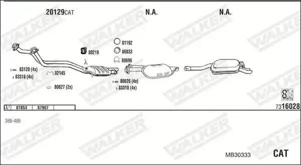 WALKER MB30333