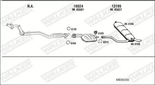 WALKER MB30335