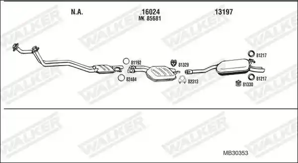 WALKER MB30353