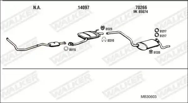 WALKER MB30603