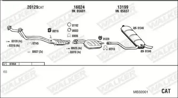 WALKER MB32001