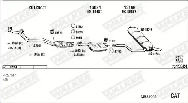 WALKER MB32003