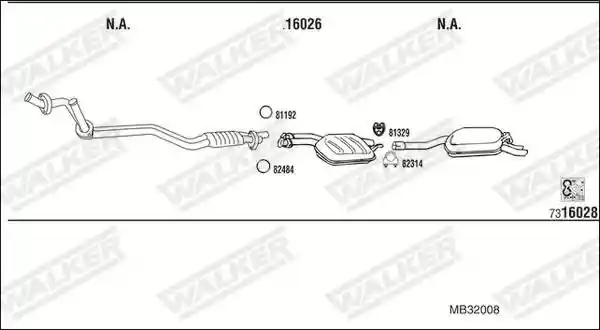 WALKER MB32008