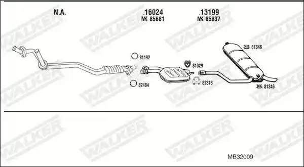WALKER MB32009