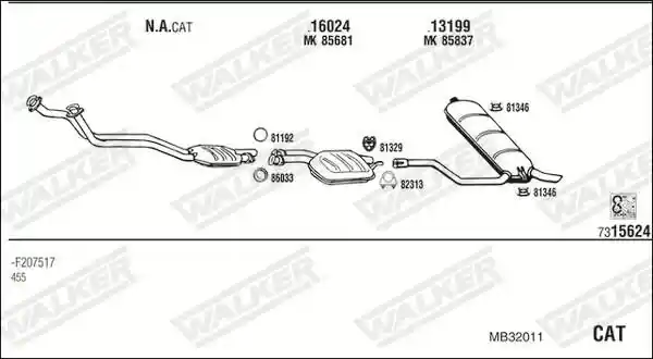 WALKER MB32011
