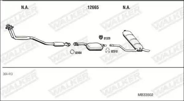 WALKER MB33502