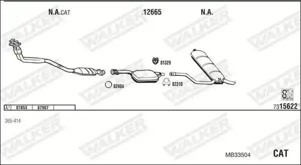 WALKER MB33504