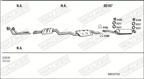 WALKER MB33702
