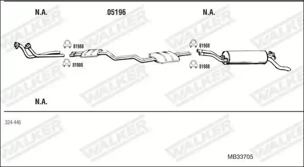 WALKER MB33705