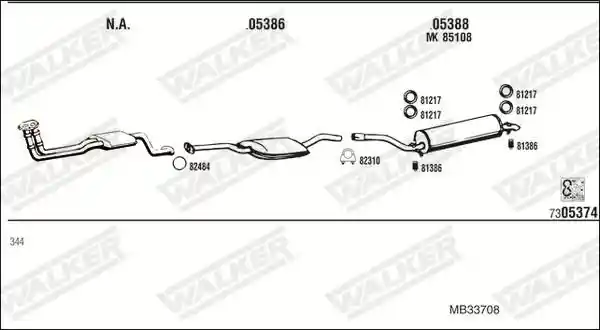 WALKER MB33708