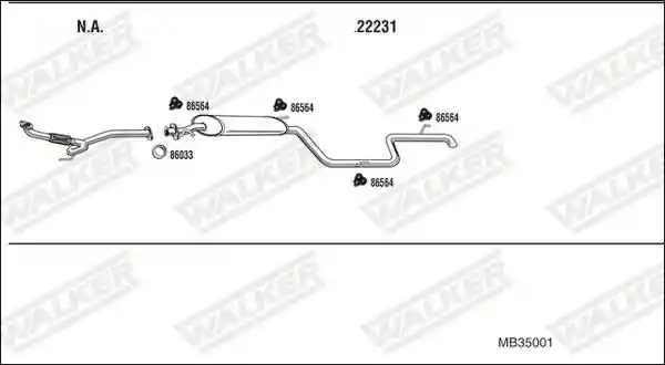 WALKER MB35001
