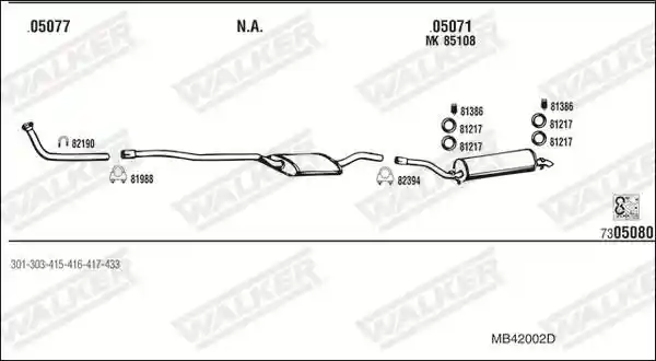 WALKER MB42002D