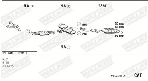 WALKER MB42003A