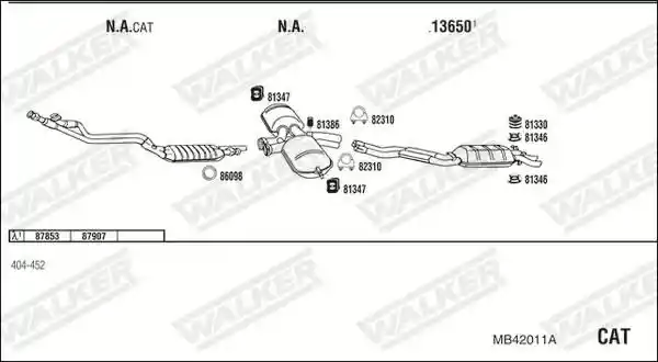 WALKER MB42011A