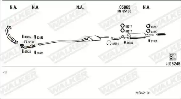 WALKER MB42101