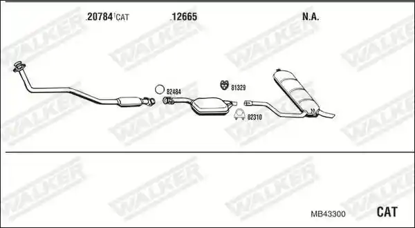 WALKER MB43300