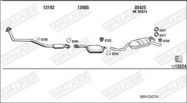 WALKER MB43307A