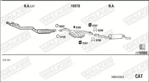 WALKER MB43323