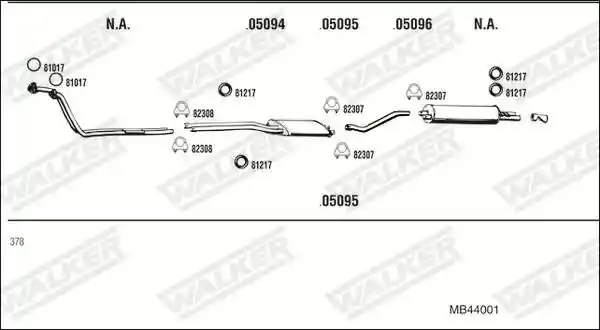 WALKER MB44001
