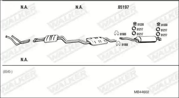 WALKER MB44602