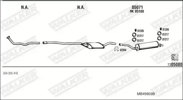 WALKER MB49903B