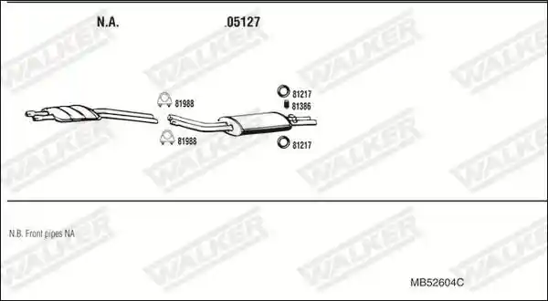 WALKER MB52604C