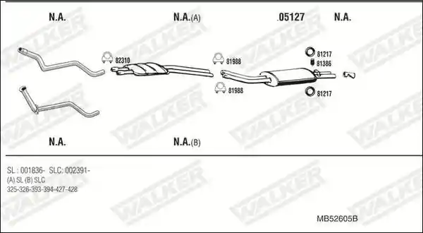 WALKER MB52605B