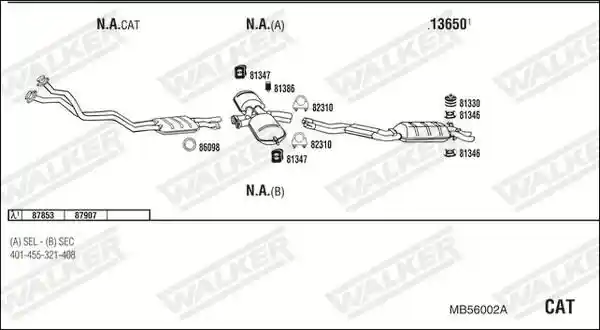 WALKER MB56002A