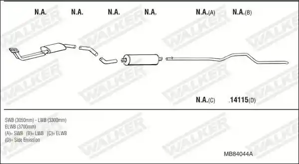 WALKER MB84044A