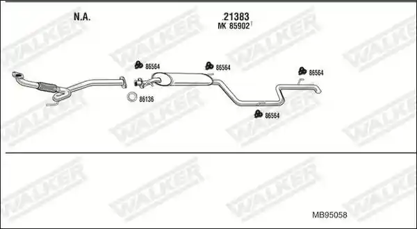 WALKER MB95058