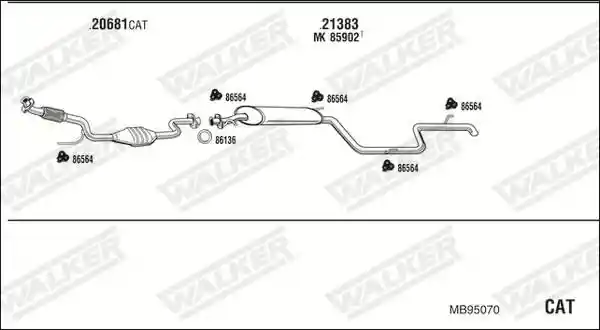 WALKER MB95070