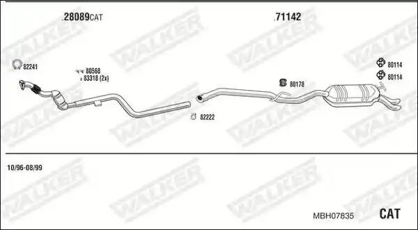 WALKER MBH07835