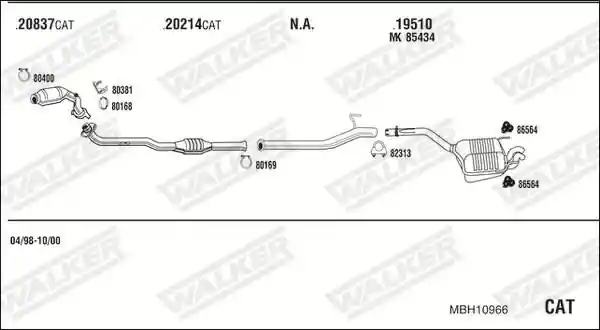 WALKER MBH10966