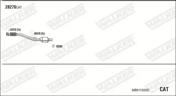 WALKER MBH15005
