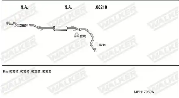 WALKER MBH17062A