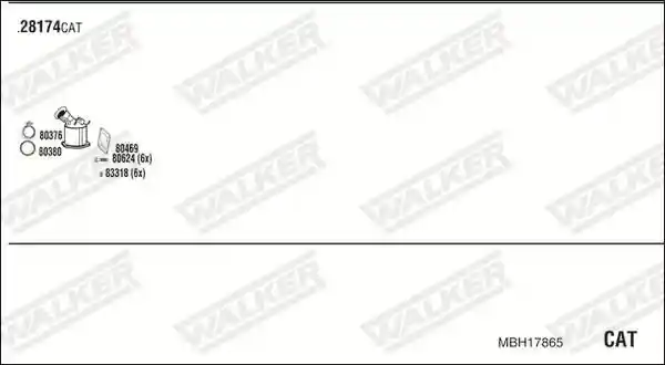 WALKER MBH17865