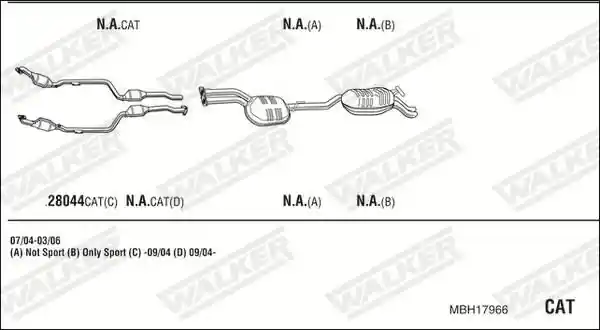 WALKER MBH17966
