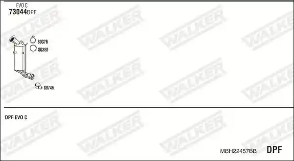 WALKER MBH22457BB