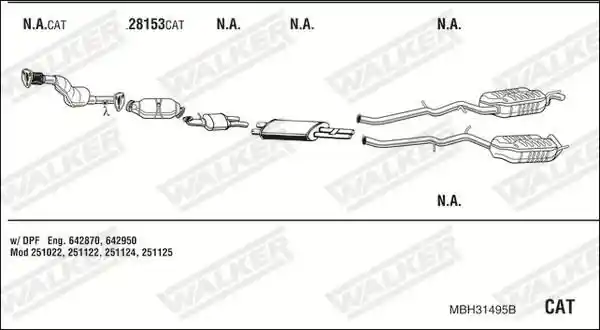 WALKER MBH31495B