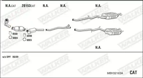 WALKER MBH32163A