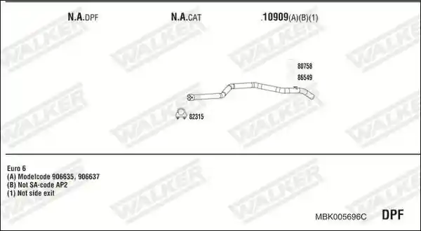 WALKER MBK005696C