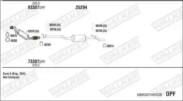WALKER MBK007491CB